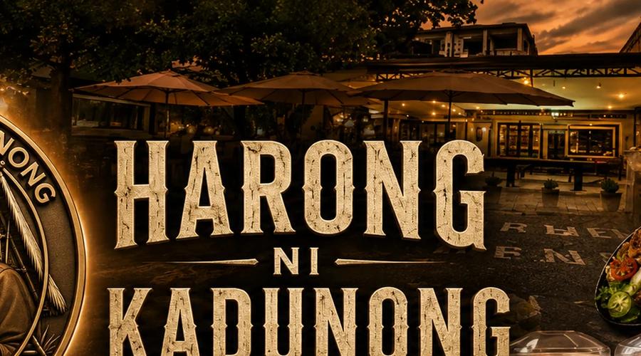 Harong alfresco dining space